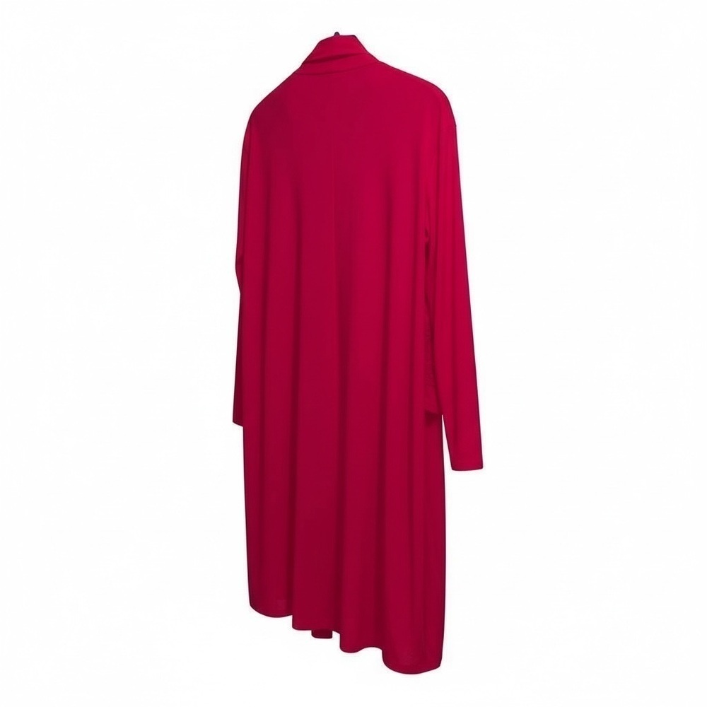 Colour Works Draped Longline Cardigan – Hot Pink – Size M - Picture 2 of 8
